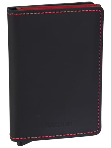 Secrid Unisex's Slimwallet Travel Accessory-Envelope Card Holder, Black, One Size, Black, One Size