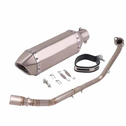 Système d'échappement pour Yamaha R15 R125 MT-15 MT125 2020-2022 avec tube avant titane