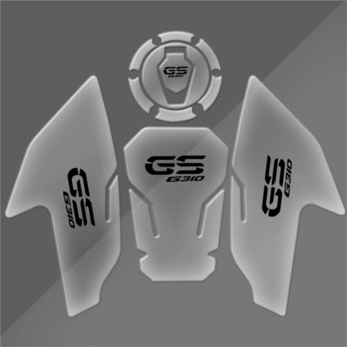 Protection de réservoir moto pour BMW G310GS 2018-2024 autocollant transparent arêtes poisson