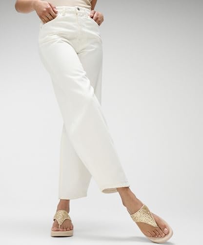 Image of FitFlop Lulu Multi-Tonal Glitter Toe-Post Sandals