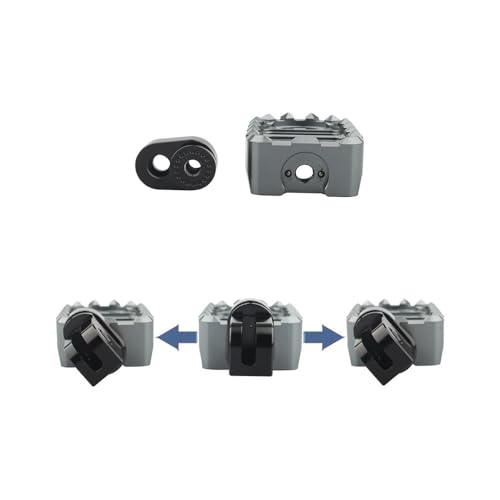 Repose-pieds moto avant CNC pour CB500F, CB650F, CB500X et CB750 Hornet