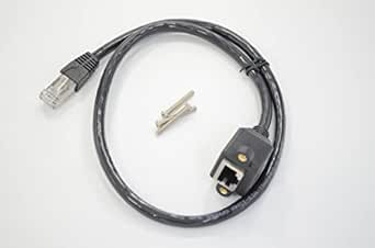 Cat8 Panel Mount Ethernet Lan Extension Cable Passthrough Socket ...