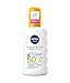NIVEA SUN Kids Sensitiv Sonnenspray im 1er Pack (1 x 200 ml), Spray mit LSF 50+, Sonnenlotion für empfindliche Kinderhaut