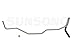 Sunsong 3402769 Power Steering Return Line Hose Assembly