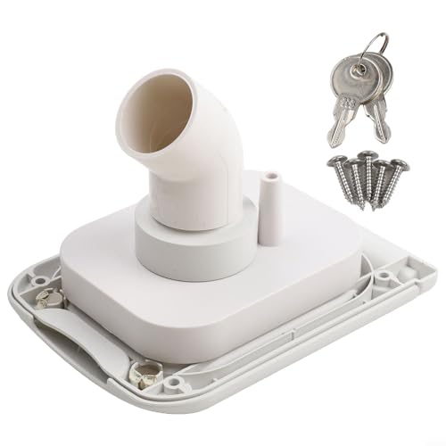 Entrada de agua para remolque en acampada libre con escotilla KiraKira de 32 mm interior 2