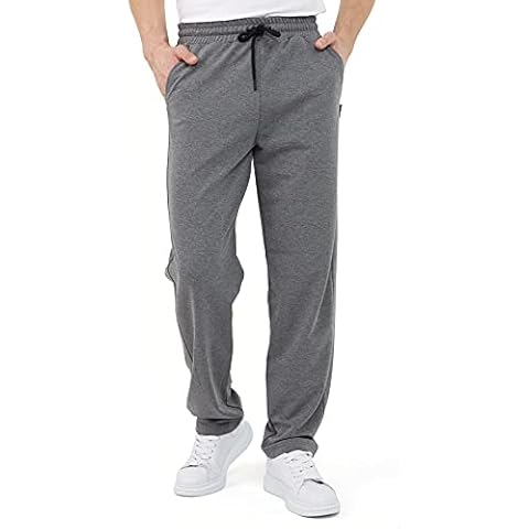 COMEOR Men's Comfortable Cotton Jogging Pants Cover