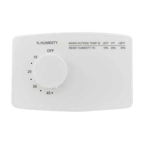 Dicsley 4655 Manual Humidistat Digital Control Humidistat for Whole House Humidifier, Duct or Wall Mounted Humidifier,24VAC