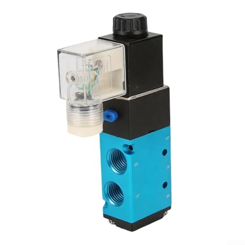 Posición neumática industrial 1/4 BSPT de la manera 2 de la CA 220V 5 de la CA 220V de la válvula electromagnética 4V210-08 para los usos encendidos y invertidos del flujo de aire