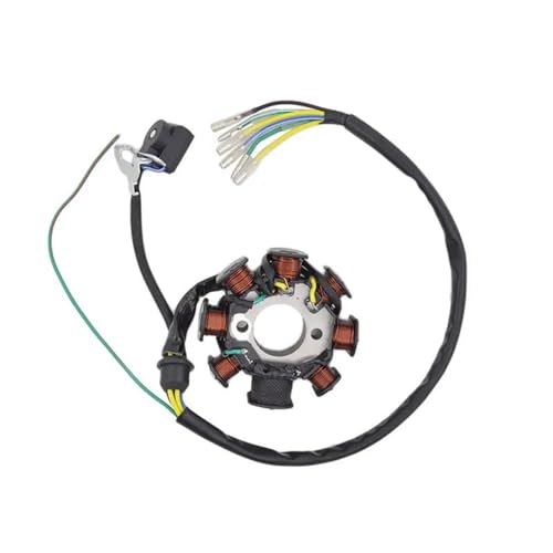 Bobine de stator pour moto CB125 et WY125 à 8 pôles