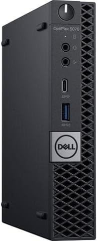 Dell Optiplex 5070 Micro Desktop, Intel i5-9500T 2.2GHz 6-core, 16GB DDR4, 512GB Unidad de estado sólido, Win11Pro (renovado)
