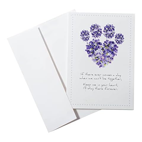 Dog Speak If There Ever Comes A Day... Sympathy and Memorial Card Cover