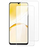 Shantime [2 Pack Tempered Glass Screen Protector Compatible with OPPO Realme Note 50 4G (6.74 Inch), HD Clear Anti-Scratch Bubble-Free Case Friendly