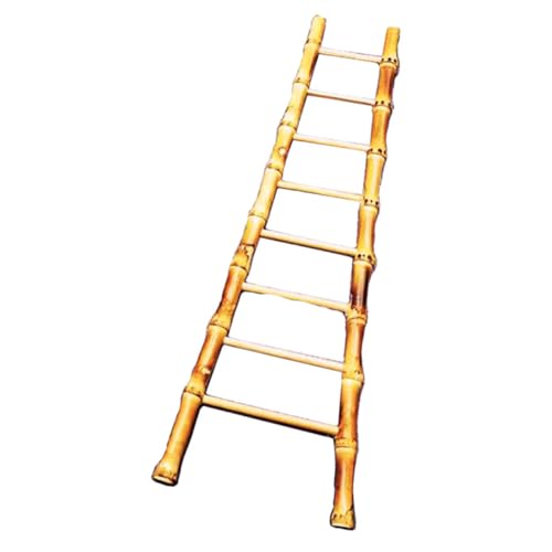 VANZACK 刺身盛り付け用竹製冷菜飾りはしご 軽量耐久寿司トレイ装飾 和風レストランバー向け実用的アクセサリー