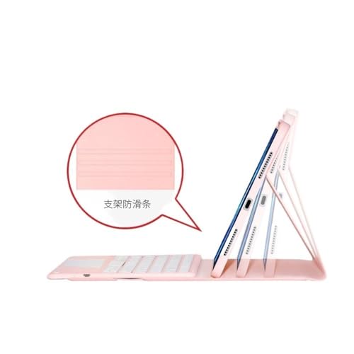 Funda con teclado para iPad Pro 11 2024 verde menta con ratón 4