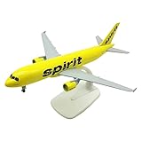 MOUDOAUER 1:300 Scale Alloy American Spirit A320 Airplane Model Aircraft Model Simulation Aviation Science Exhibition Model Collection