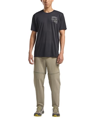 Jack Wolfskin Herren Vonnan Graphic M T-Shirt, Explore Phantom, L EU