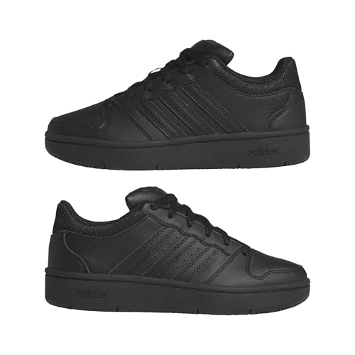 adidas Unisex Kinder Hoops Classic J Shoes, Core Black/Core Black/Carbon, 38 EU