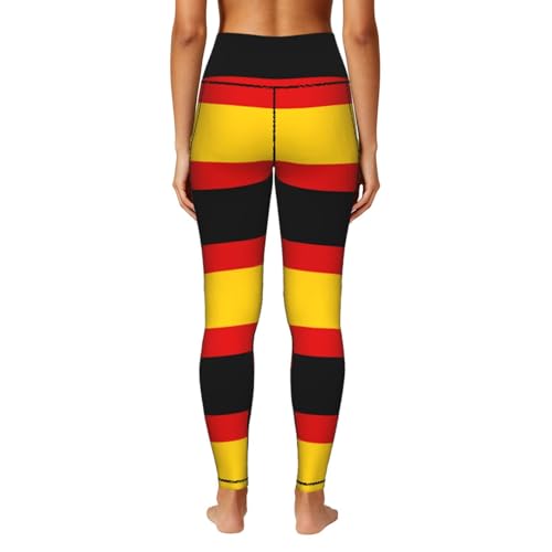 Leggings de bandera alemana mujer ropa deportiva running conjunto entrenamiento 4