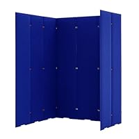 TRANQORDトランコード 吸音パーテーション/160cm/4連/アイスブルー 31MG60SJZbL._SS200_.jpg