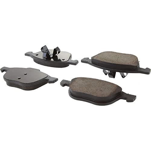 Centric 105.10440 Posi Quiet Premium Ceramic Disc Brake Pad Set with Shims For Ford, Mazda and Volvo Select Model Years