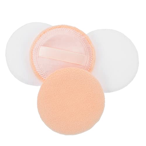 Gogogmee 20Pcs Cosmetic Puff Loose Powder Cushion for Makeup Application Washable Durable Skin Tone for All Skin