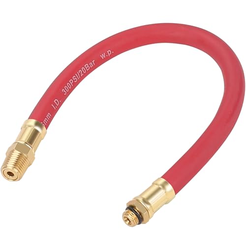 WYNNsky 12’’ Rubber Hose for Tire Pressure Inflator Gauge