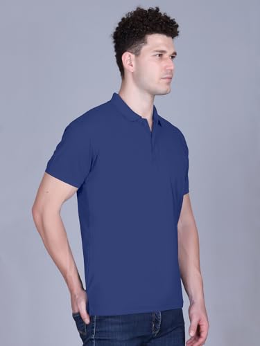 Image of FYLTR Men's Solid Polo | Regular Fit | Casual Polo Shirts for Men