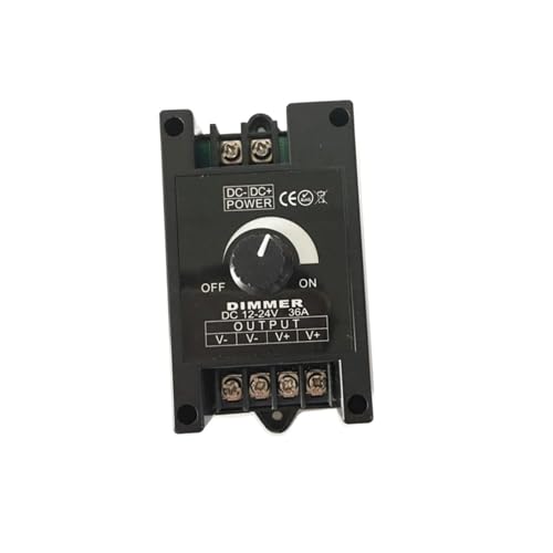 Variateur LED 36A à bouton manuel pour contrôle de ruban haute puissance