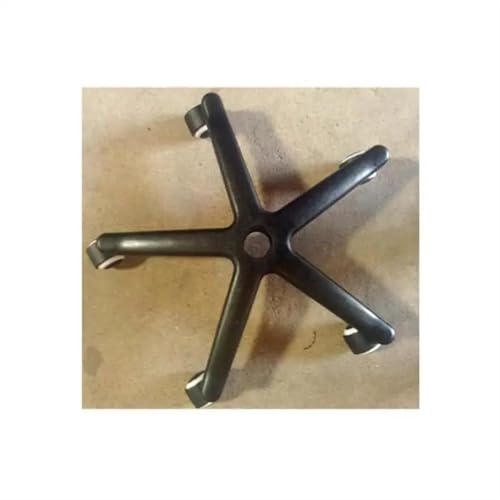 Roulettes de meuble 11mm grises en lot de 5 pour chaises et bureaux - 7