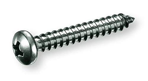 Vis autotaraudeuse cruciforme 4,8x16 inox 316 Osculati de qualité marine