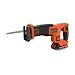 Produktbild Black+Decker BDCR18M1-QW Säbelsäge, kabellos, 18 V-1,5 Ah, 1 Batterie, 140 mm Klinge