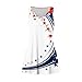 Red White and Blue Dress for Women O Neck Maternity Independence Day Sleeveless Fashion Dressy Festival Stars Stripe 4th of July Outfits Vestidos De Verano para Mujer 2025