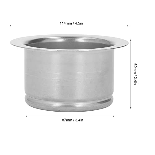 Flange de Descarte de Lixo Estendida, Flange de Pia de Cozinha Profunda para Insinkerator e Outros T