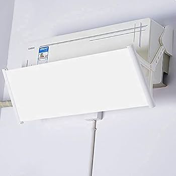 Amazon.co.jp: Prolife エアコン風よけカバー 家庭用 穴あけ不要