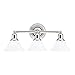 Sea Gull Lighting 44063-05 Sussex Wall/Bath Vanity Style Fixture, Four - Light, Chrome