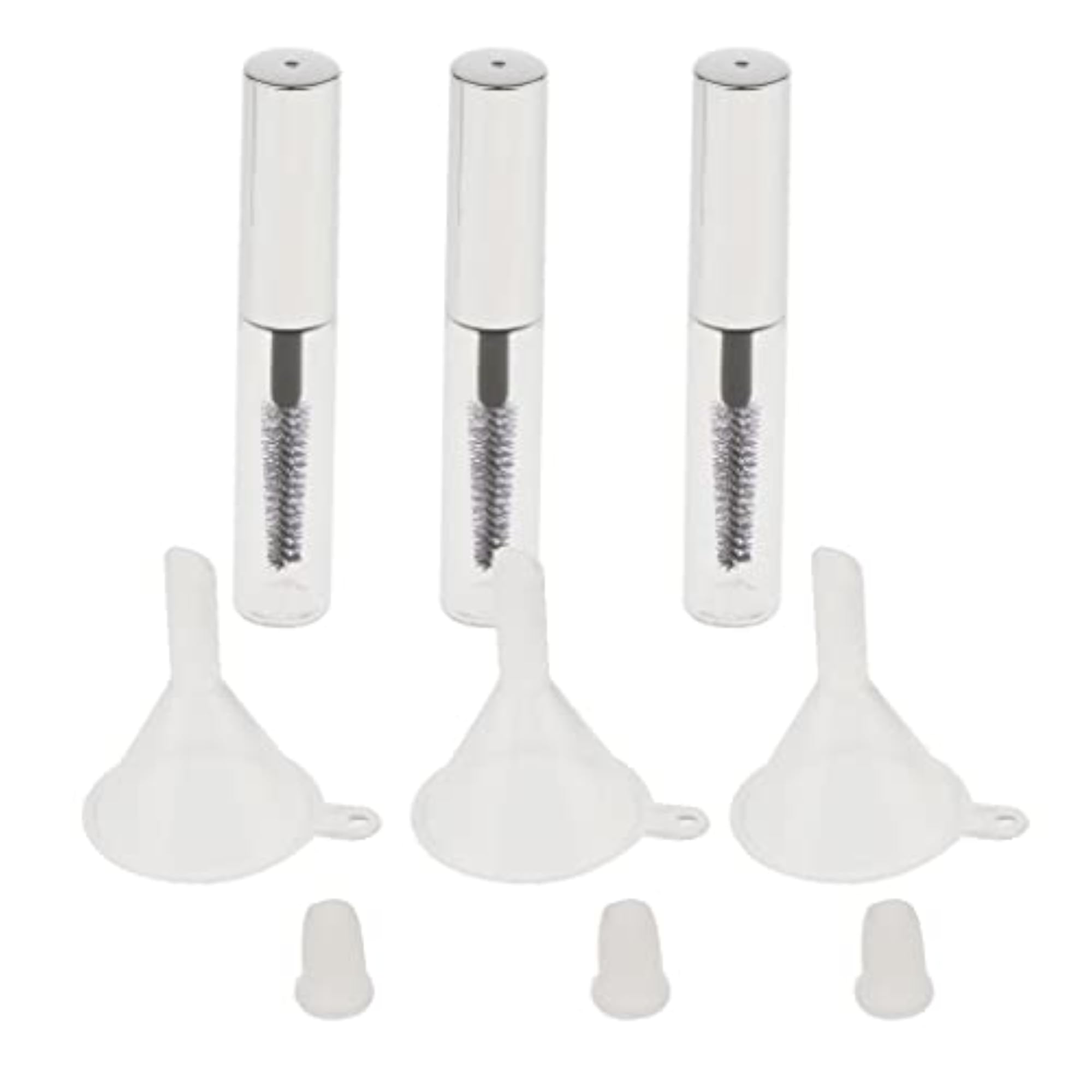 3pcs 4ml Empty Mascara Tube with Eyelash Wand Set