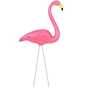Flamingo | Tuindecoratie | Tuinsteker | 85 cm | Roze