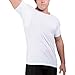 Price comparison product image Ejis Sweat Defense Undershirt | Crew Neck | Underarm Sweat Proof Cotton (L, White)