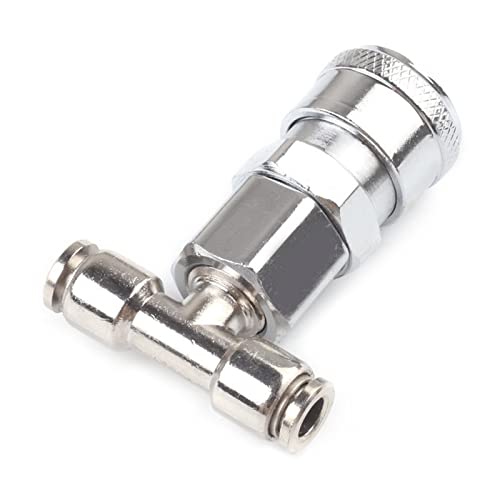 Air Compressor-Pneumatic Tank-Connector Air For Three-way Joint Air For Tank Straight Through Joint For Trucks & T Air Blow Guns 3-way Joint-pneumatic Tank-connector-pneumatic Fittings