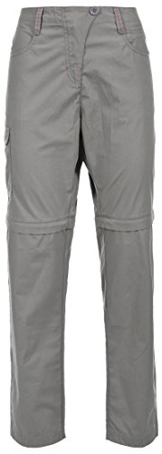 Rambler Convertible, Storm Grey, XXL, Wasserdichte Hose mit UV-Schutz & abnehmbaren Hosenbeinen für Damen, XX-Large / 2XL / 2X-Large, Grau
