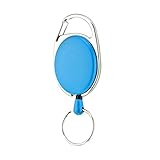 ➤ Kunststoff-Rigging-Schlaufe am Ende der Schnur zur Befestigung des Personalausweises.