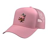 Disney Zootopia 2 Mr. Big Arctic Shrew Boss of Tundratown Trucker Hat with Adjustable Mesh Back, Pink