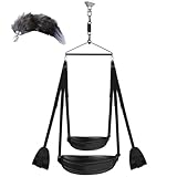 Liebesschaukel Sexschaukel Für Die Decke Sex Tuch Brett Holzbalken Aus Leder Erwachsene Schaukel Bequem 200kg Rot Sexschschaukel Luxus Extrem Ständer Delux,#4