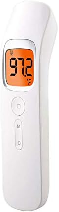 FVSTR [US Stock] no Touch/no Contact Forehead Thermometer, Medical Digital Infrared Temporal Thermometer for Fever, Instant Accurate Reading for Baby Kids and Adults(1pack)