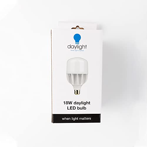 Daylight 18W Energy Saving LED Bulb - 1800 Lumens, 6500 Kelvin - Image 2
