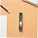 Veemoon 3pcs Portable Paper Clipper with Metal Refill Clips Sturdy Document Clamp Dispenser for Office School and Home Use Reusable and Convenient Paper Holder