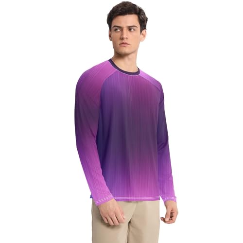 Men Sun Shirts Men's Rash Guard Shirts UPF 50+ Protection Crew Neck Long Sleeve Shirt Camouflage3