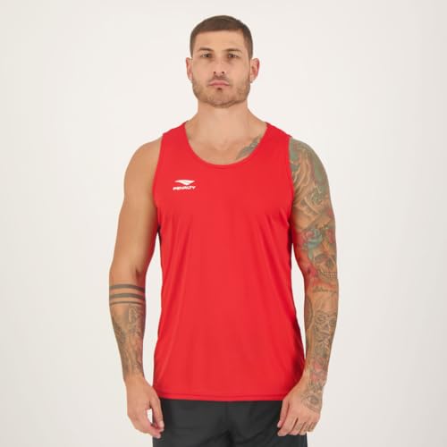 Camiseta Regata Penalty X Masculino Adulto Cor:Vermelho;Tamanho:M