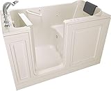 American Standard 3260.219.CLL Acrylic Whirlpool and Air Spa 32"x60" Left Side Door Walk-In Bathtub in Linen