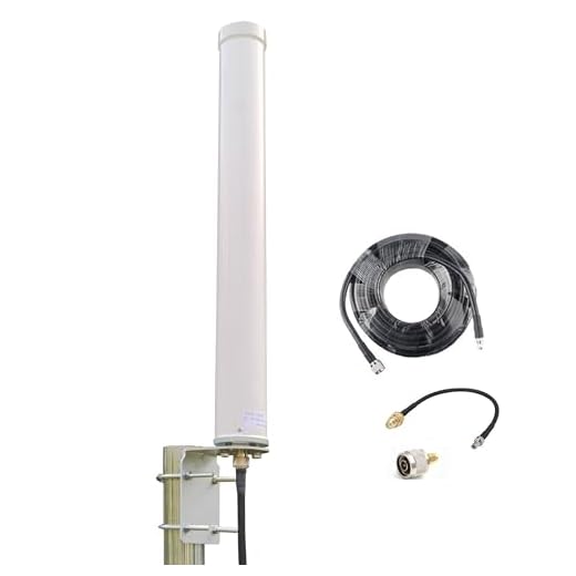 Omni-Directional 5G 4G LTE Antenna ts9 SMA/Outdoor WiFi Long Range/Cell Phone Antenna 698-3800MHz 12dBi for Modem/Router/Cell Signal Booster